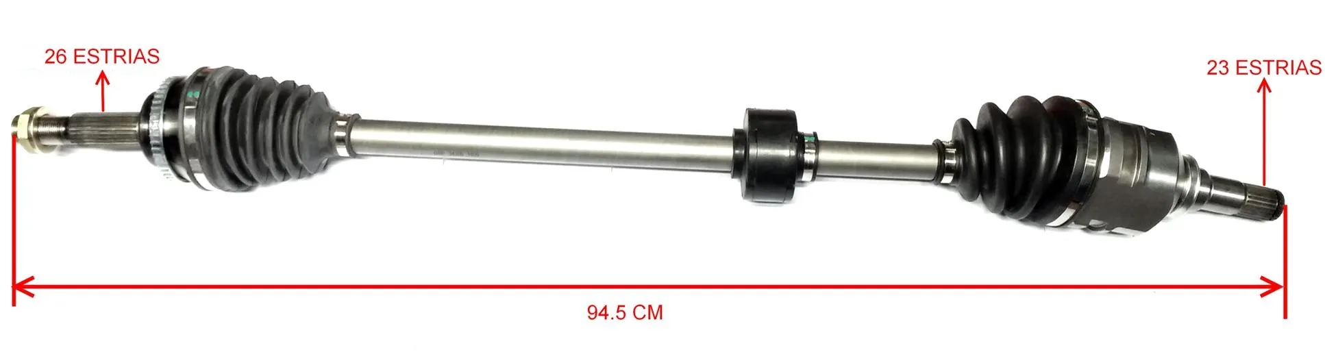 PALIER DEL DER TOYOTA COROLLA 1.8 N 03-08 (C/ABS)