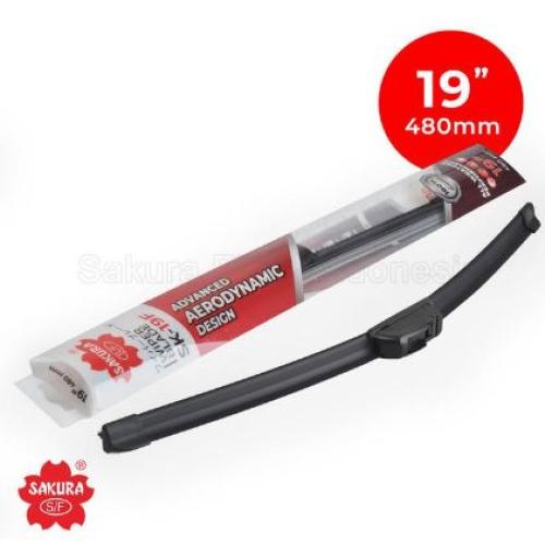 ESCOBILLAS 19" SAKURA SILICONA FIORINO UNO DUNA ELBA