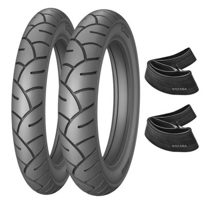 Combo Moto 275-18 y 300-18 By-029 con cámaras