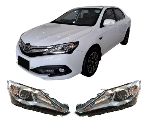 Kit Semiopticas Byd F3 Delanteras New 2018 (3ra Generación)