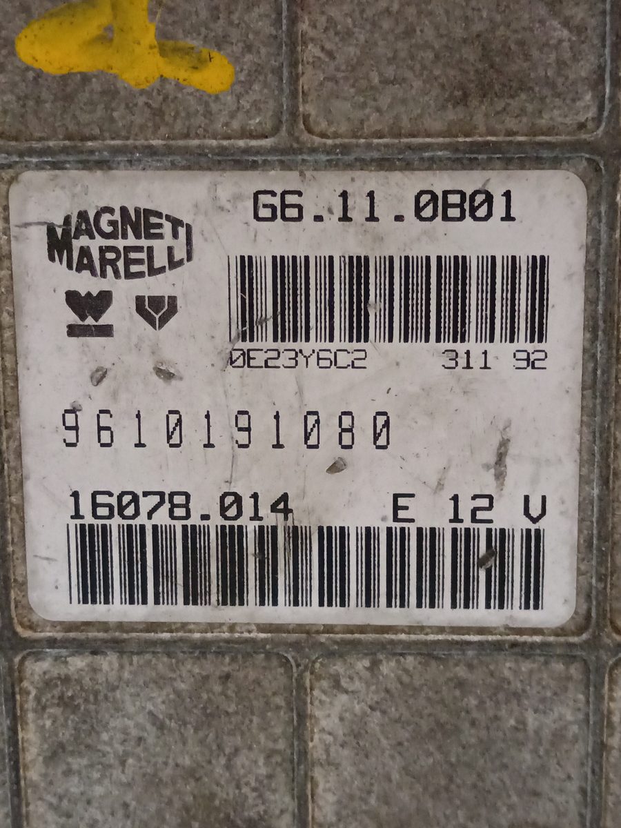 Centralita Motor Uce Citroën Ax 1987-1998 1,1 1.1L 44kW 9610191080