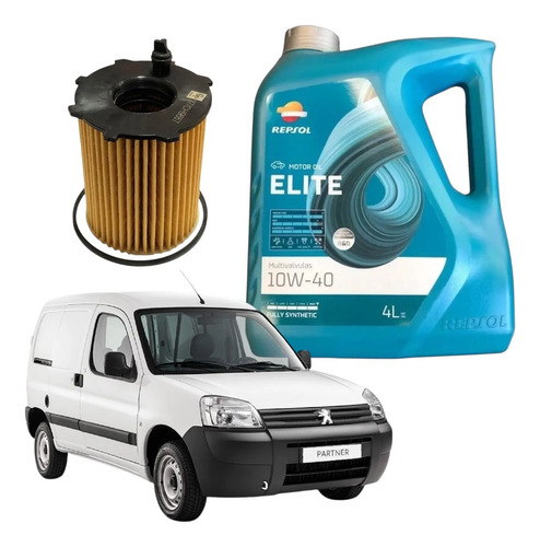 Filtro + Aceite Peugeot Partner 1.6 Diesel