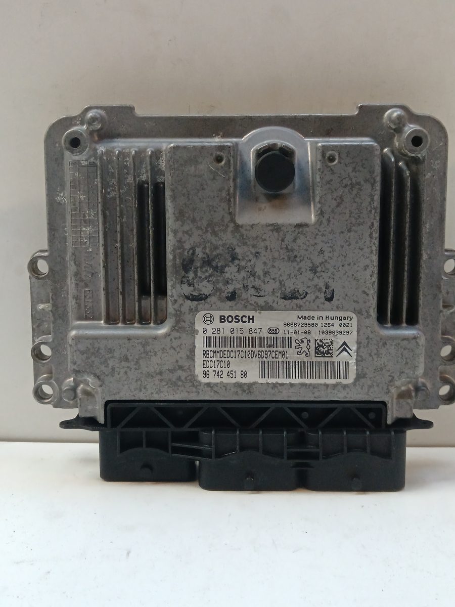 Centralita Motor Uce Peugeot 308 Sw 2008-2012 Confort 1.6L 80kW 0281015847