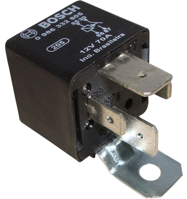 RELAY BOSCH 0986332805 12V 70A 4T REF. PATA ANCHA