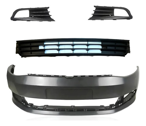 Kit Paragolpe Con Rejilla Central Caminero Volkswagen Gol G6