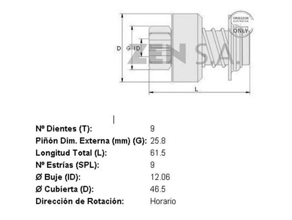 BENDIX INDIEL RE 12/18/TRAFIC 2.0 NAFTA