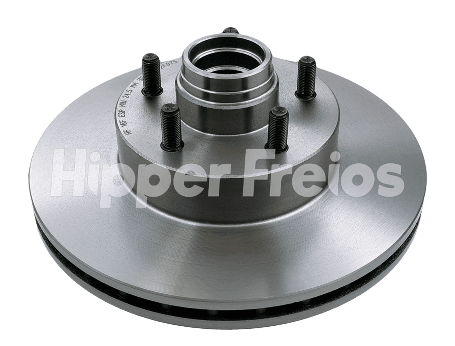 Disco de freno ventilado delantero