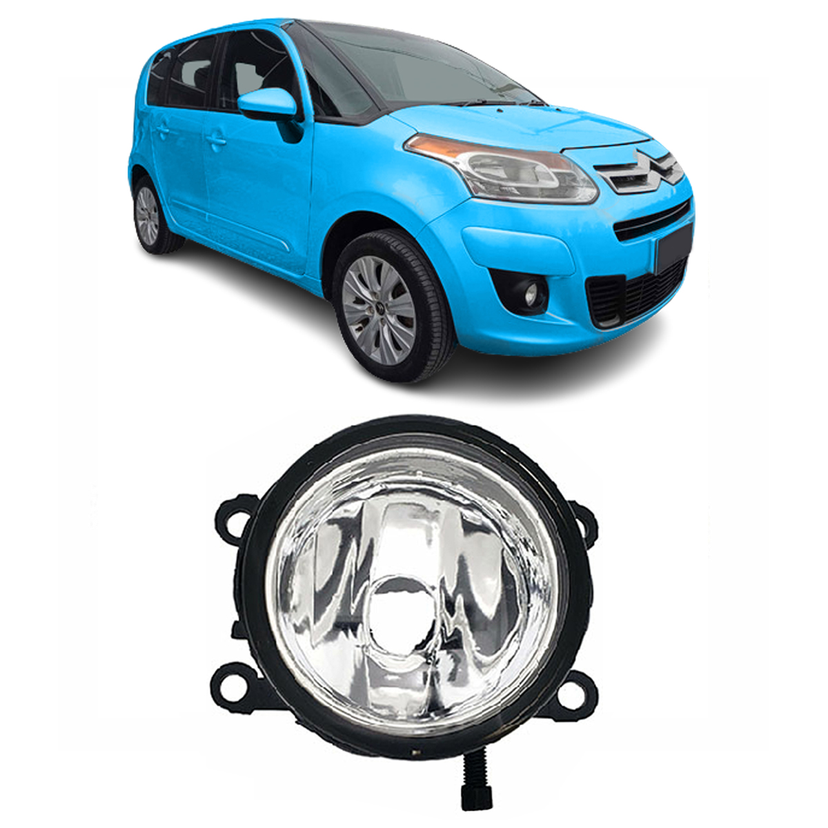 Faro auxiliar caminero