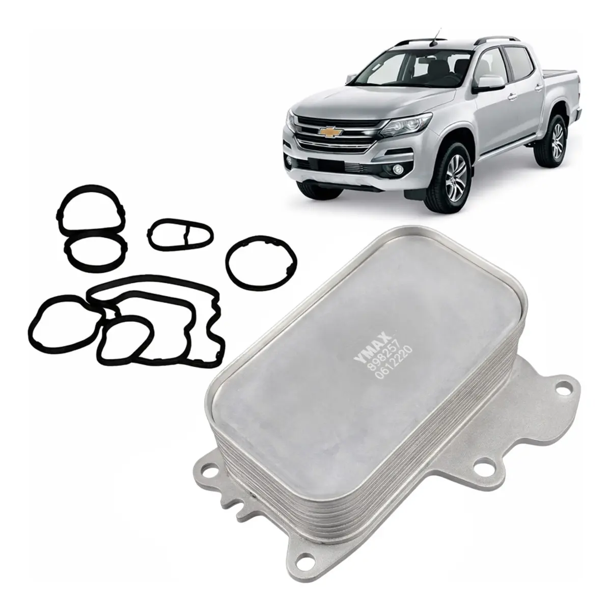 Intercambiador de calor del enfriador de aceite para S10 2.8 16v Turbo 2013/2019