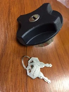 Tapón de tanque de combustible con llave