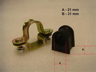 BUJE B/ESTAB DEL FIAT UNO (LATERAL NEGRA) (KIT)(B)