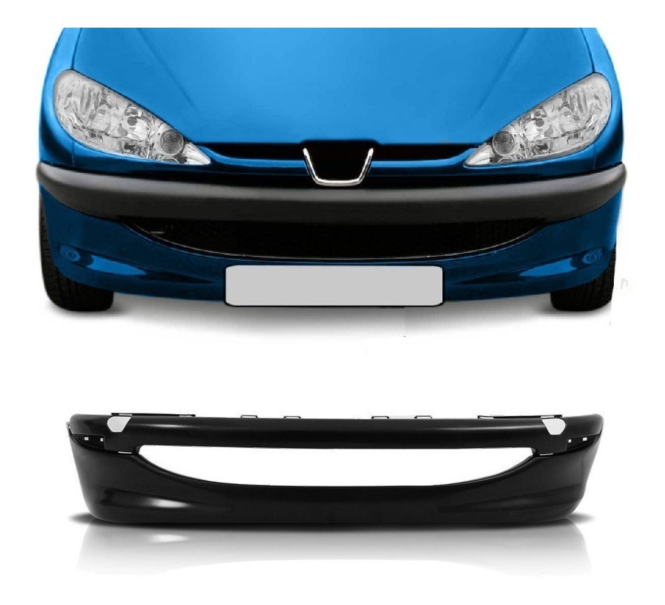 Paragolpe Delantero Peugeot 206 Sin Agujero 1998 / 2011