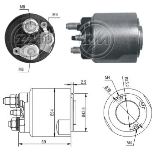 AUTOMATICO ARRANQUE CORSA 1.0 1.6 NAFTA C/VALEO COBALT 1.3D ZM