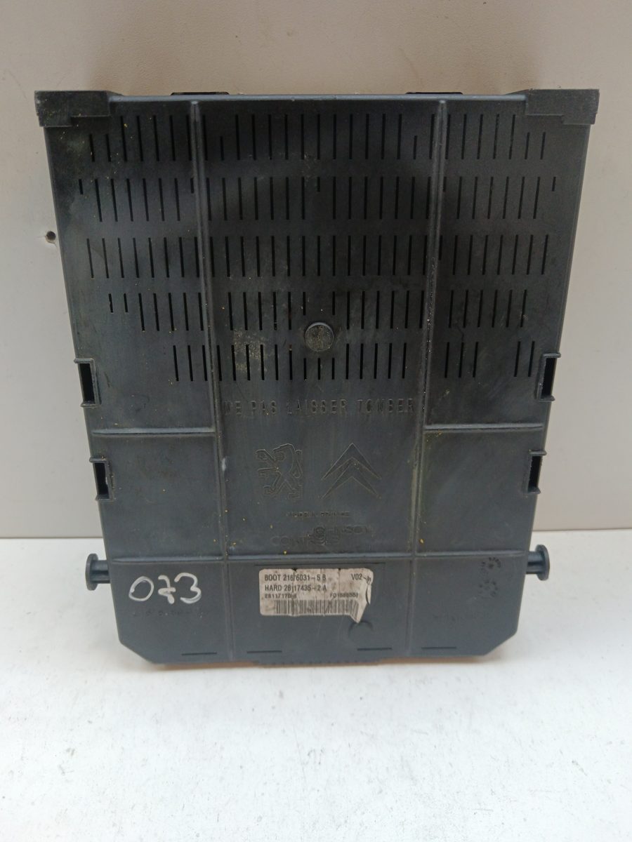 Caja Reles / Fusibles / Modulo Bsi Citroën C4 Berlina 2004-2011 Collection 9661940480