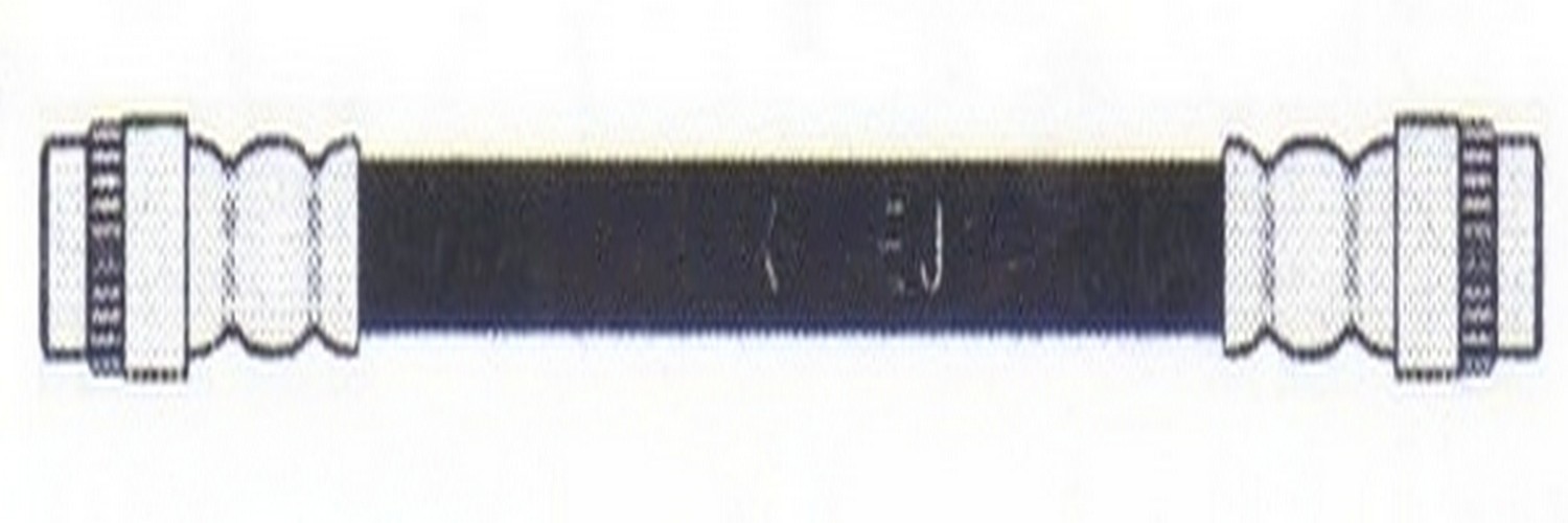 Manguera de freno flexible trasera