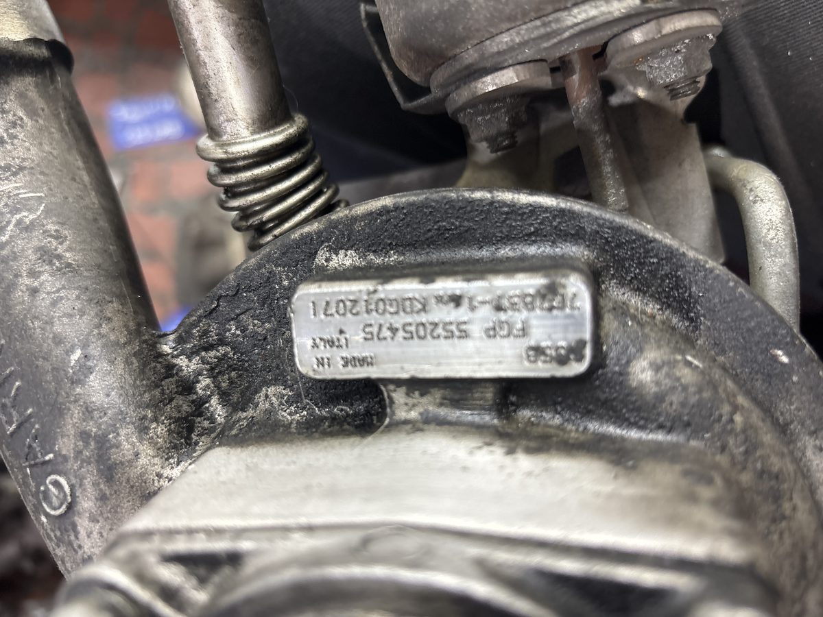 Turbocompresor Fiat Grande Punto (199) 2005-2012 FGP55205475