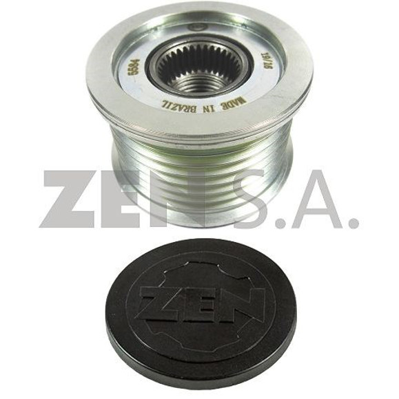 POLEA DE ALTERNADOR 7PK CON EMBRAGUE NISSAN XTRAIL 2.0DCI