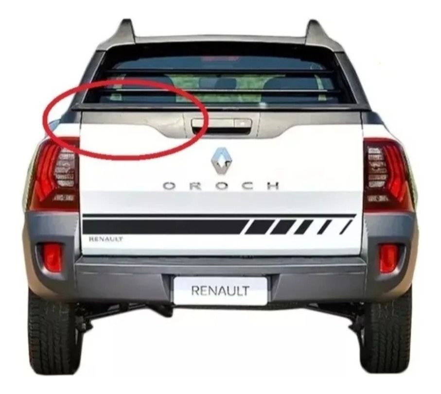 Moldura Portón Renault Duster Oroch Izquierda Original