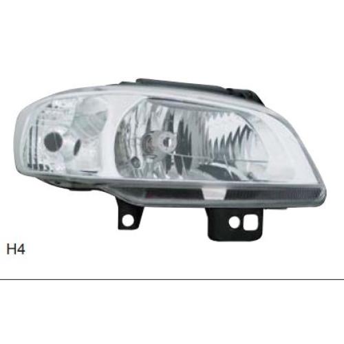 SEMIOPTICA VW DER. POLO 2001...2002 CADDY 2005... CORDOBA 99...2002  INCLUYE SEÑALERO H4 TYC