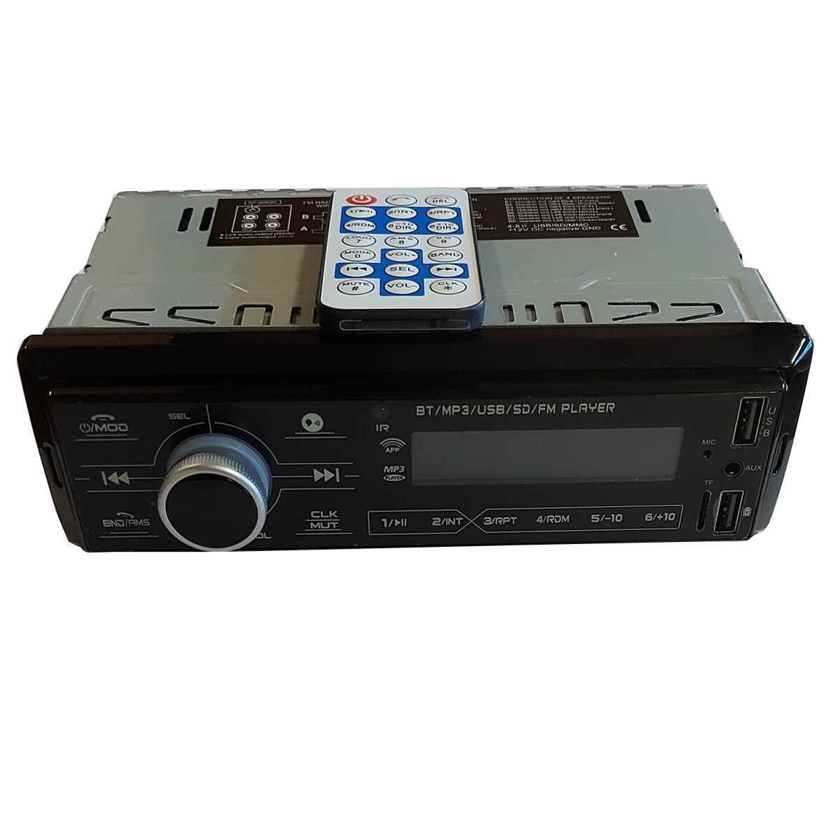 Radio Auto Universal c/control remoto