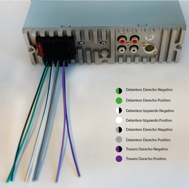 Radio Auto Universal c/control remoto