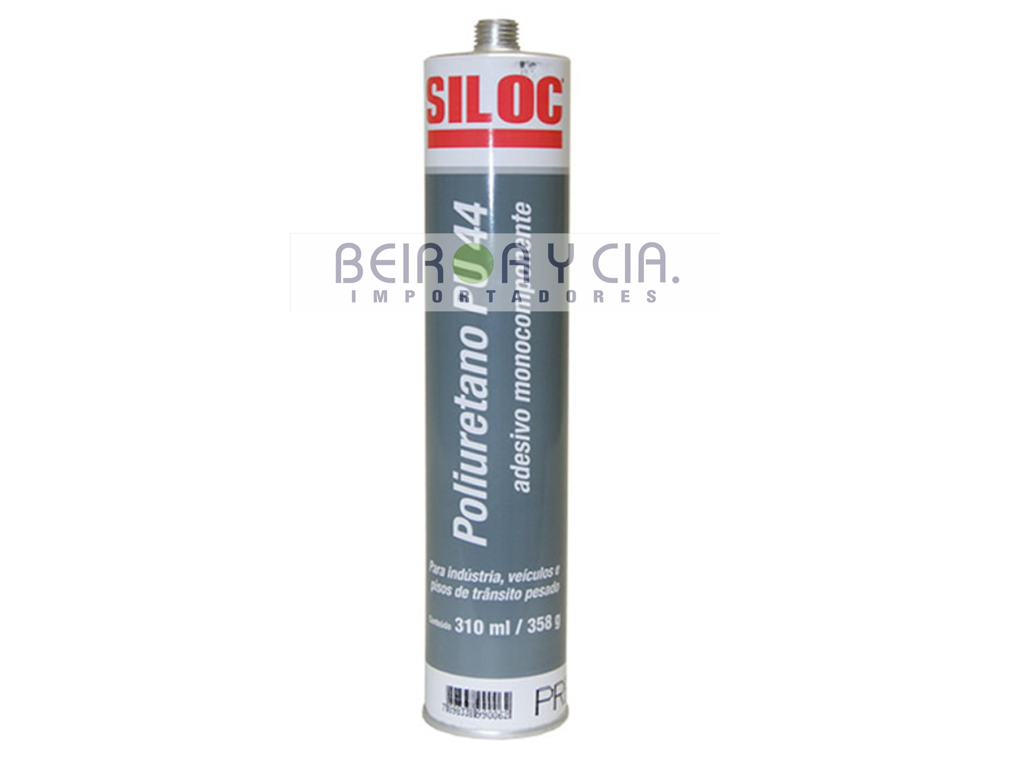 SILICONA SILOC PU-44 POLIURETANO NEGRO 310 ML
