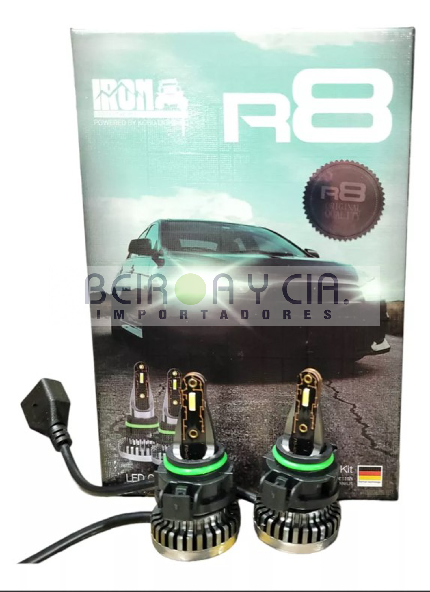 KIT R8 LED CSP H16 12V 42W