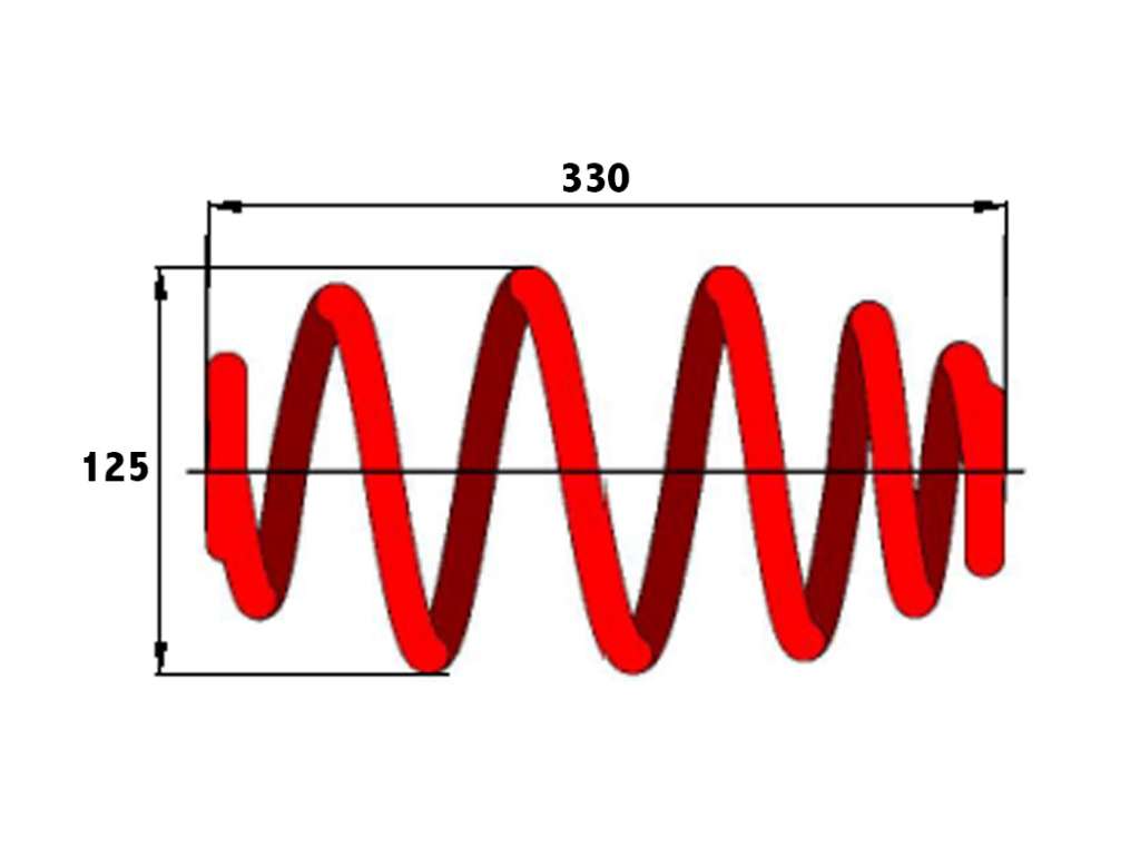 ESPIRAL TRASERO BYD F0 C/UNO