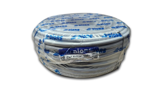 ROLLO 100MTS CABLE 4X2 SUPER PLASTICO FLEX