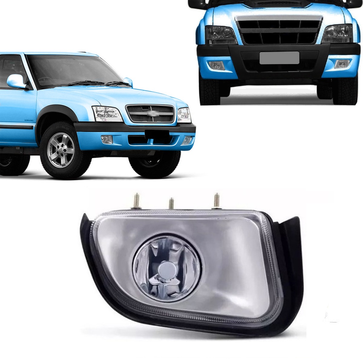 Faro Auxiliar Caminero Derecho Chevrolet S10 2001 2012