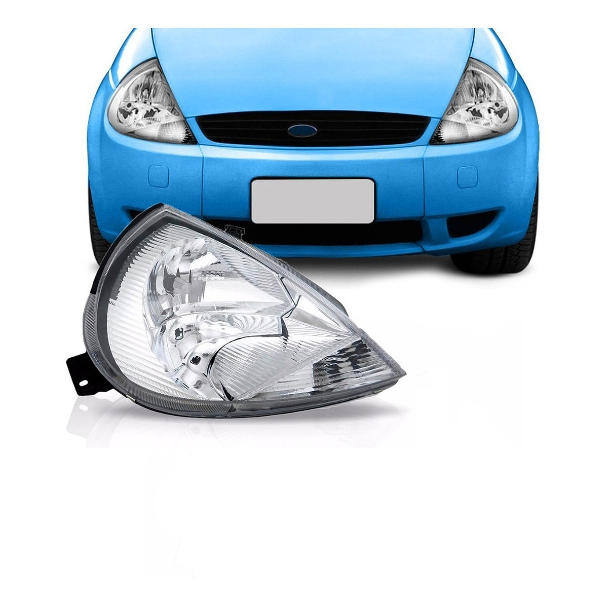 Semioptica Derecha Ambar Ford Ka 2002  2008