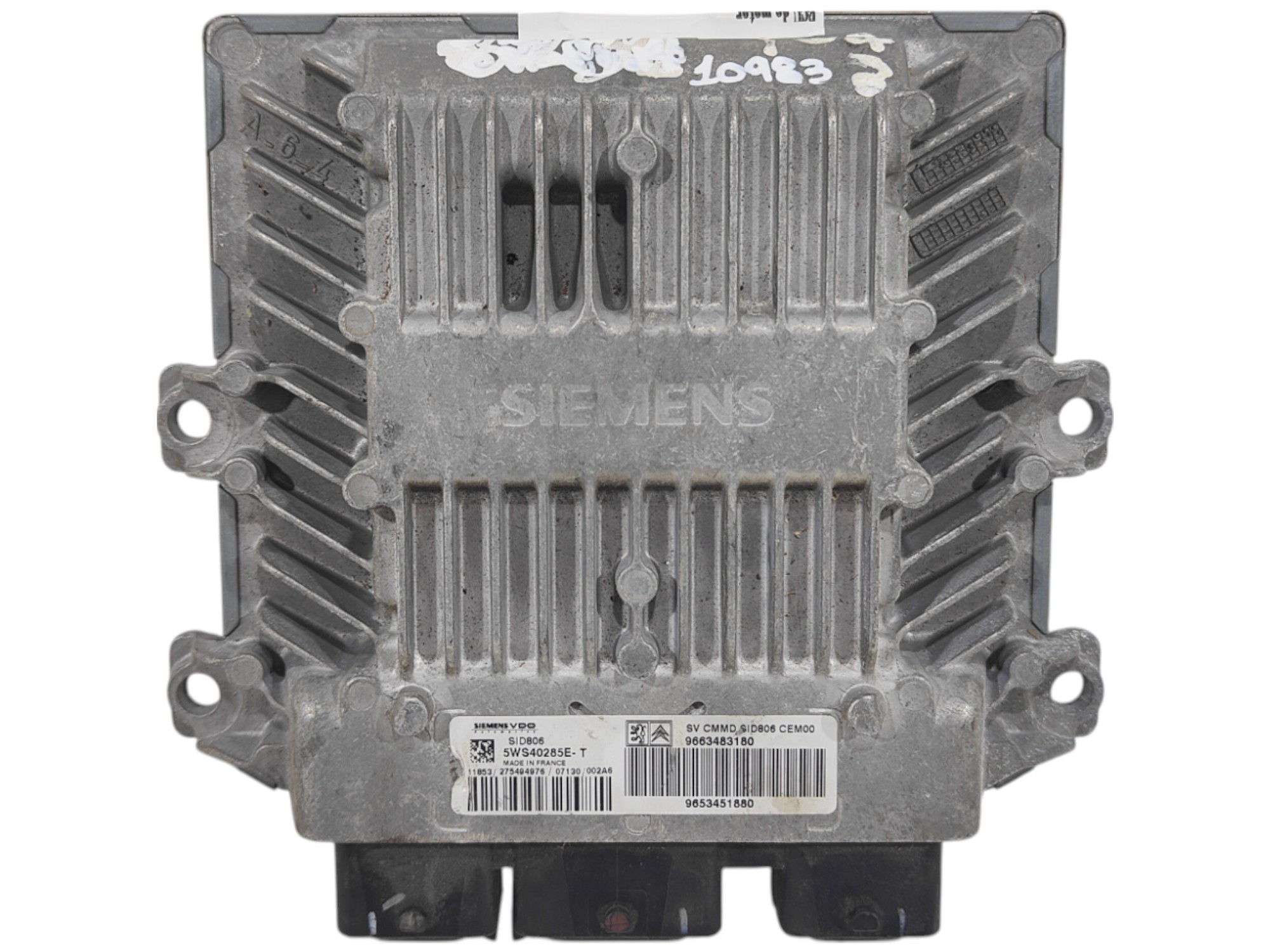 ECU de motor Citroen C2 1.4 HDI , Ref: 10983-K3B12