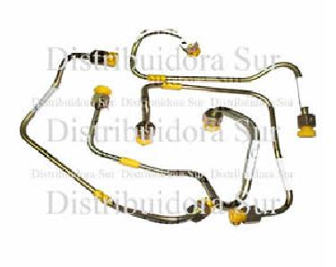 KIT CAÑOS INYECTOR RENAULT 19-KANGOO DIESEL 4 PIEZAS BOMBA LUCAS [DISTRIBUIDORA SUR]