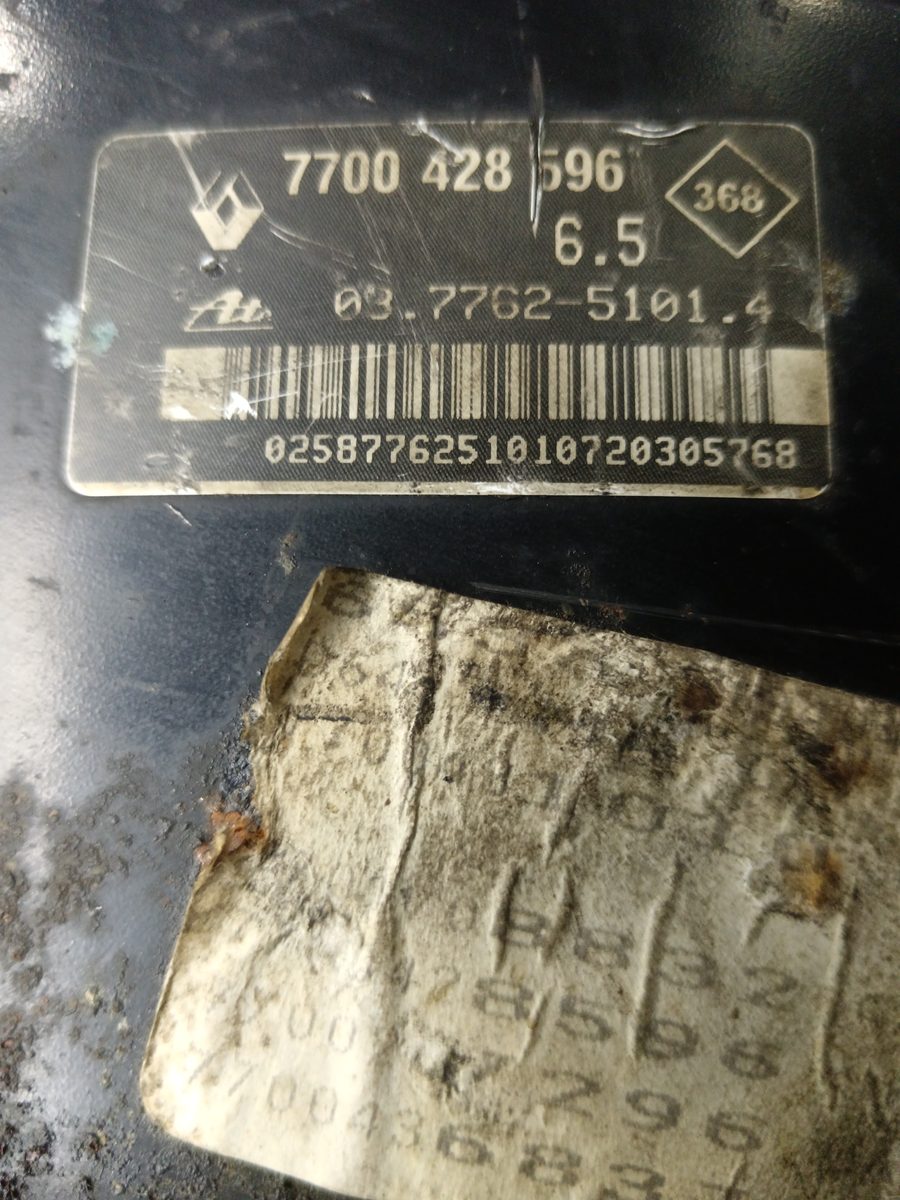 Servofreno Renault Megane I Classic (LA0) 1996-2001 1.9 Turbodiesel 1.9L 66kW 7700428596