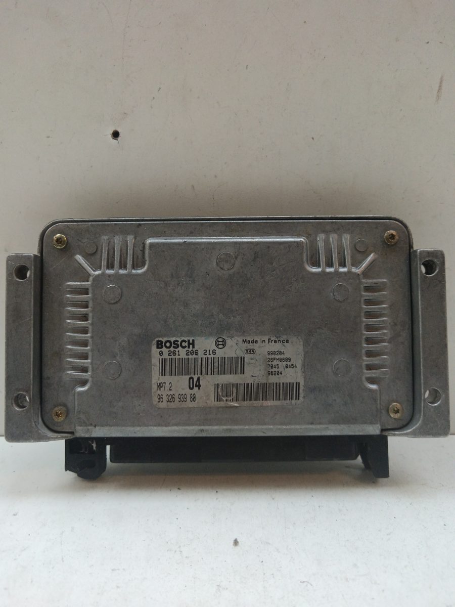 Centralita Motor Uce Peugeot 206 Berlina 1998-2010 Quicksilver 1.6L 80kW 0261206216