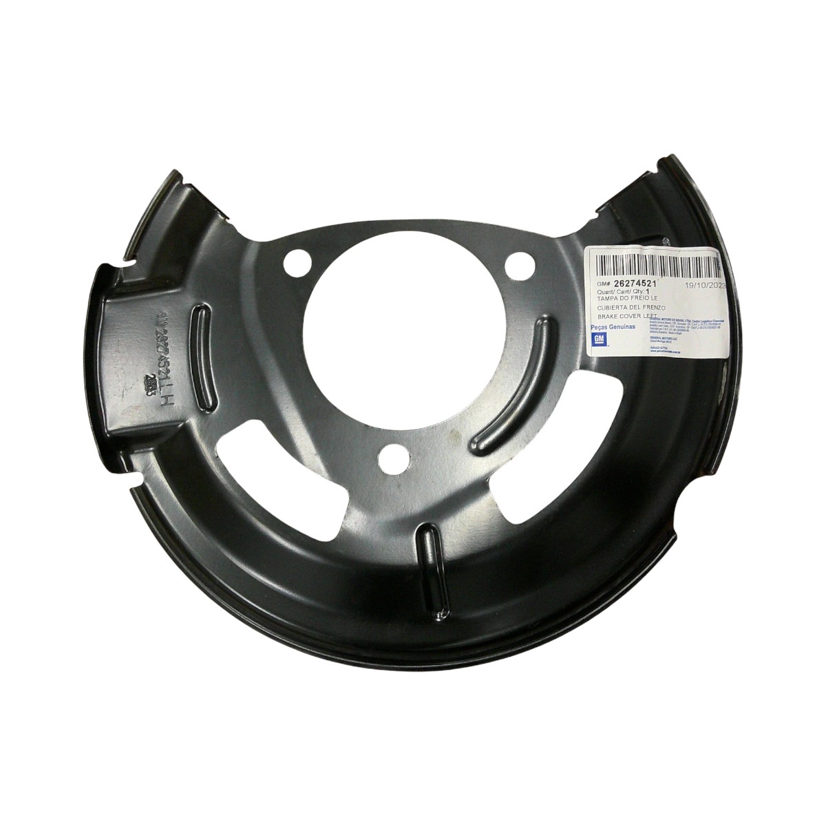 PROTECTOR DISCO FRENO DEL IZQ CHEVROLET TRACKER 2021/2025