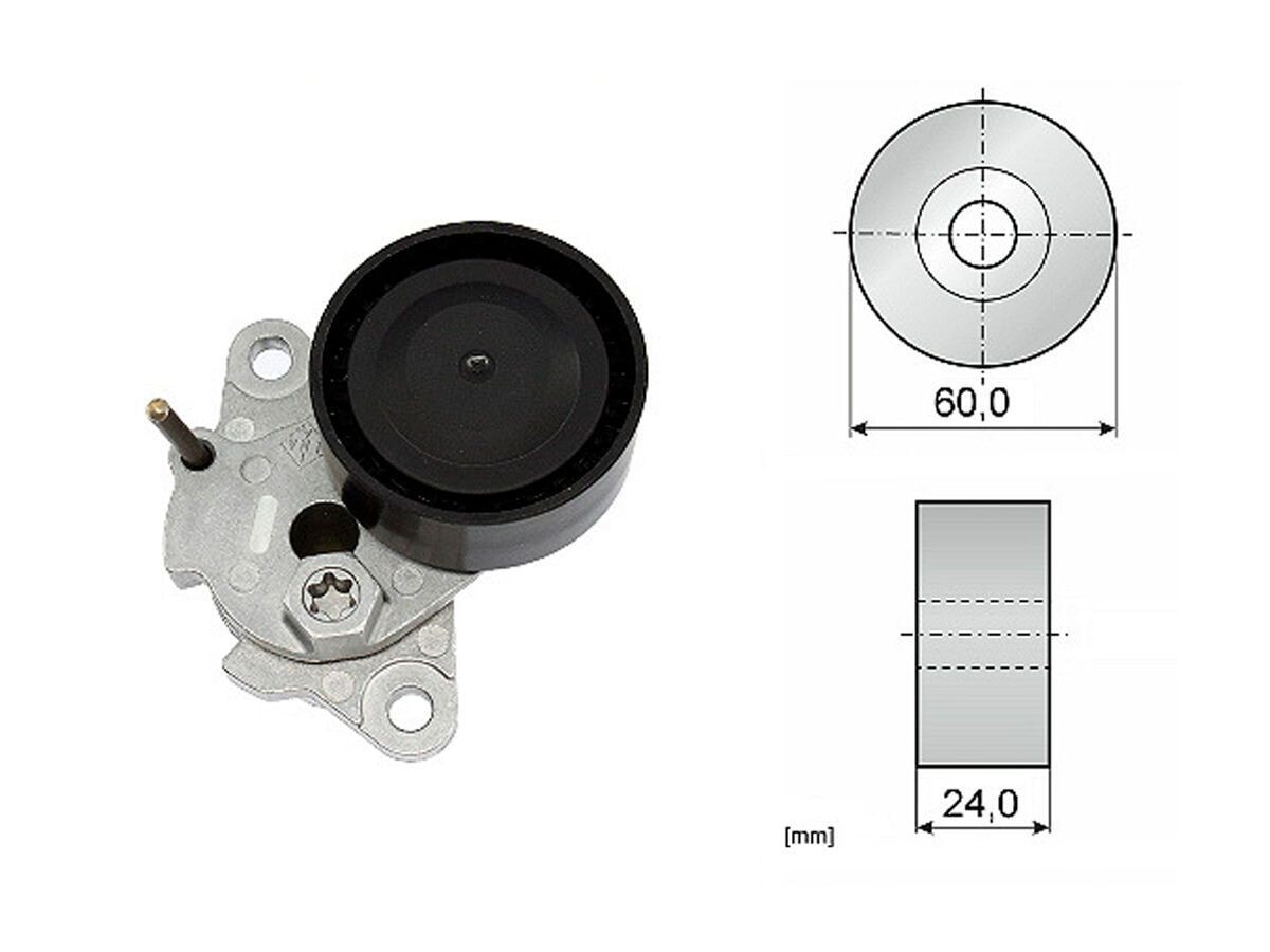 Tensor de correa de accesorios