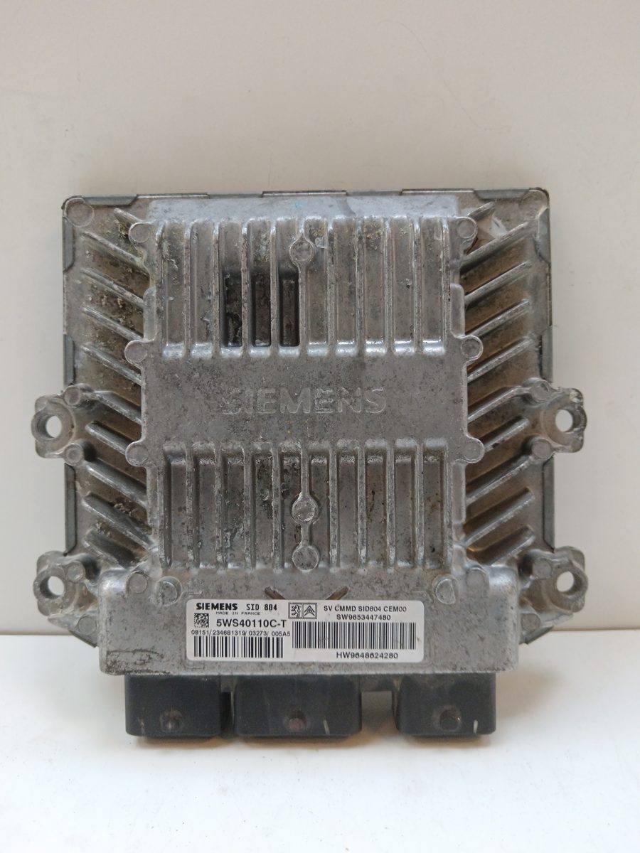 Centralita Motor Uce Citroën C3 1995-2010 1.4 HDi CAT (8HY / DV4TED4) 1.4L 66kW 9653447480