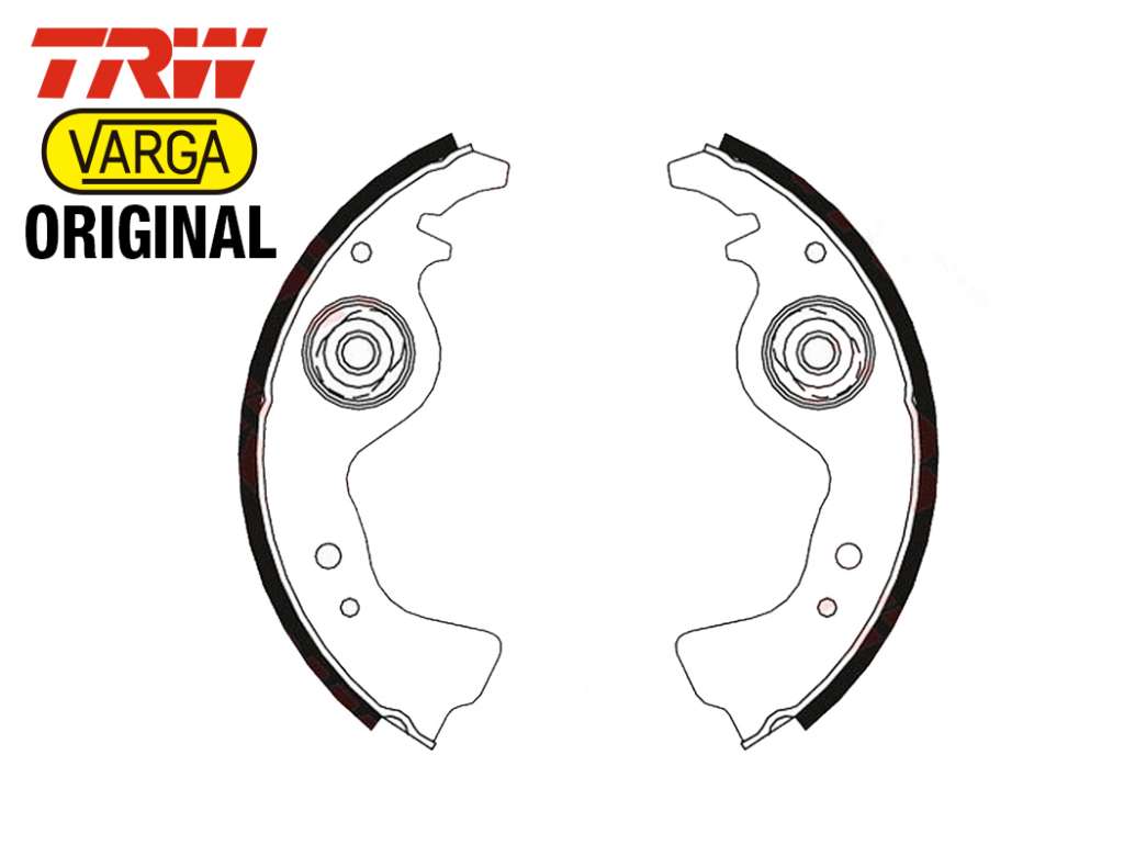 PATIN FRENO FI UNO/147 180MM JGO