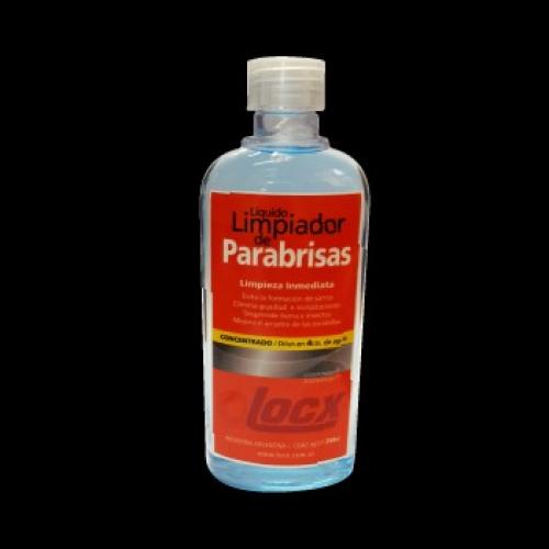 LIQUIDO LIMPIA PARABRISAS LOCK 250CC RINDE 4 LITROS AGUA-7798058467687