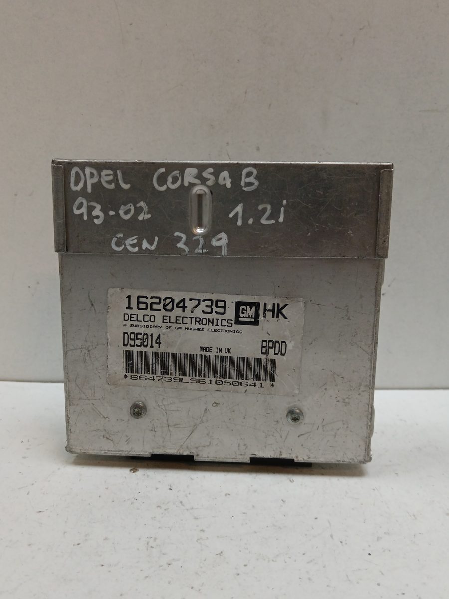 Centralita Motor Uce Chevrolet Corsa B 1993-1997 Swing 1.2L 33kW 16204739