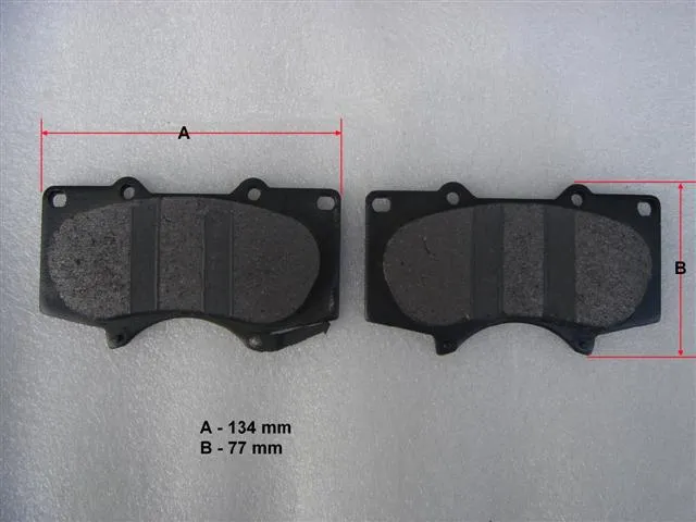 PASTILLAS DEL TOYOTA HILUX VIGO 2008-2011 BREMSI