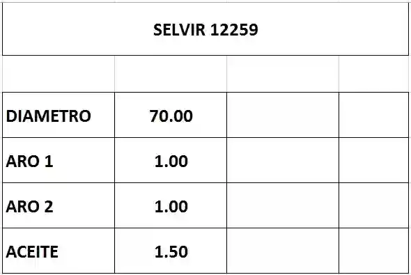 AROS  70.0mm FIAT MOBI 1.0 8V STD CTI