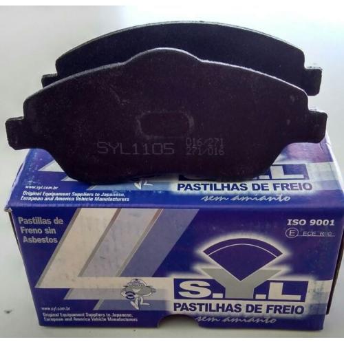 JGO. PASTILLAS FRENO CHEVROLET MONTANA 03...15 CORSA II 2003...2008   SYL 131X52X17