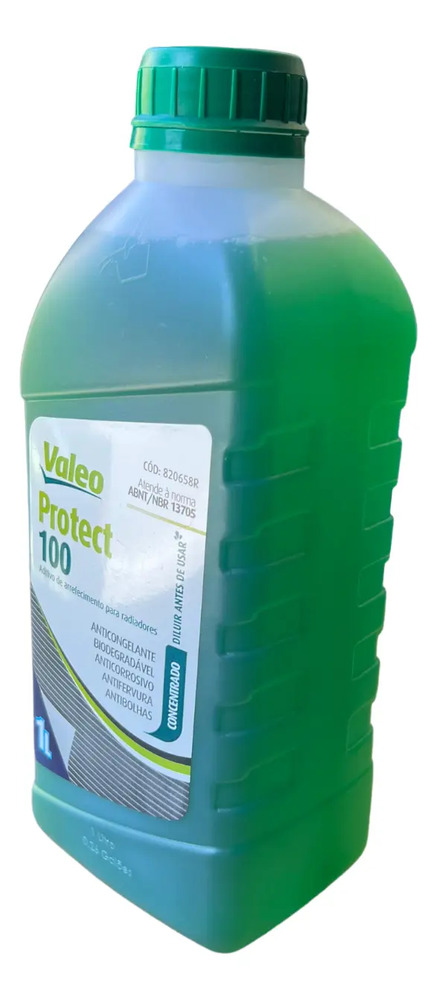 Liquido Refrigerante Valeo Protect Ultra 100 1 Litro Verde