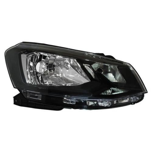 SEMIOPTICA VW DER. GOL GVII 2017....2020 MOLDURA NEGRA TYC (5U0941006D) LAMP. H4 V7004252