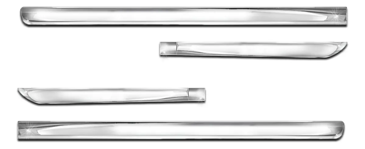 Moldura lateral cromada