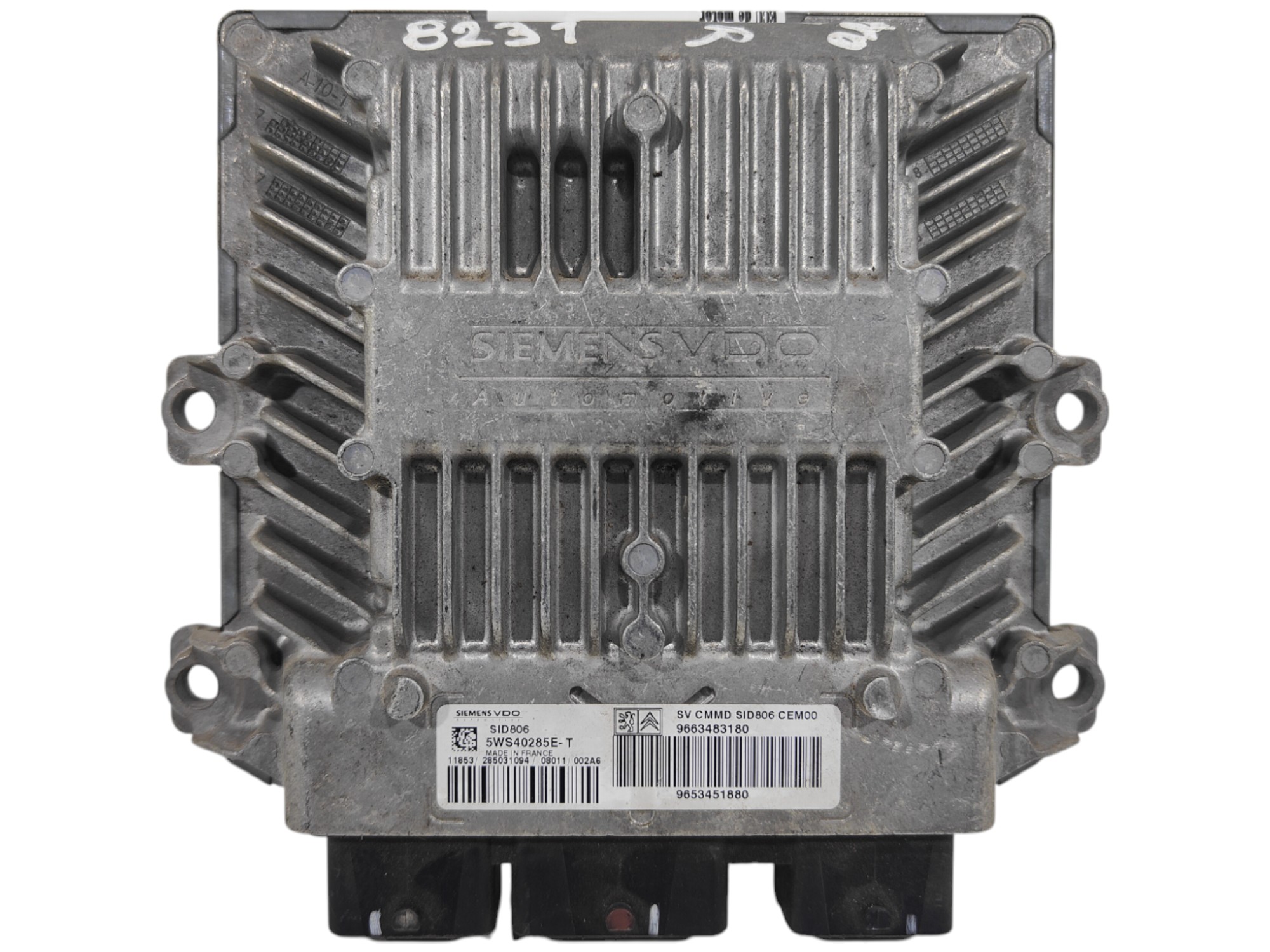 ECU de motor Citroen C2 1.4 HDI , Ref: 8231-K3B4