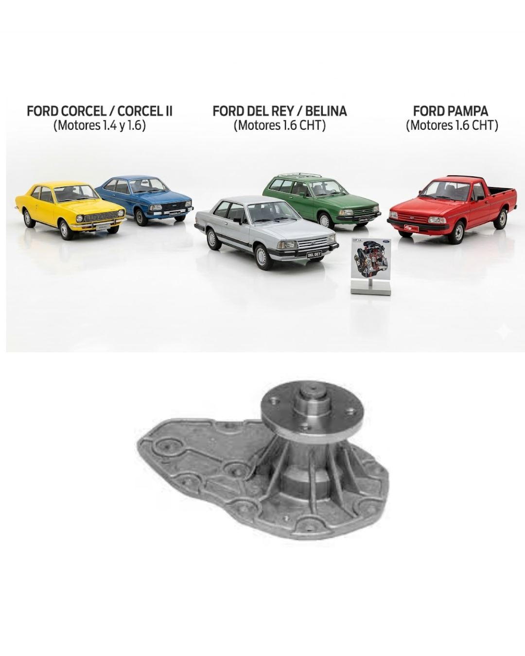 Bomba de Agua VMG – Ford Corcel & Del Rey