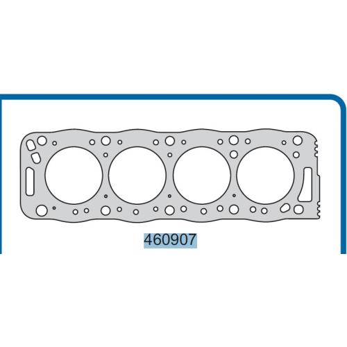 JUNTA TAPA CIL. PEUGEOT CITROEN 3M 1.9TD AMIANTO XUD9TD PISTON 83MM  TARANTO
